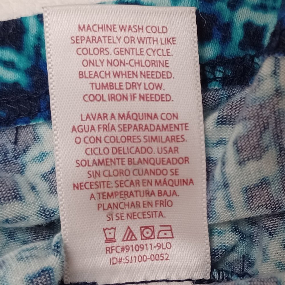 Women's Faded Glory Blue‎ Tank Top Size Medium - Picture 6 of 9